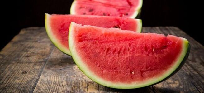 Watermelon in the menu for those who want to lose weight safely